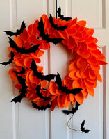 Bats!  On a Wreath!