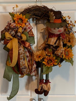 Scarecrow Wreath